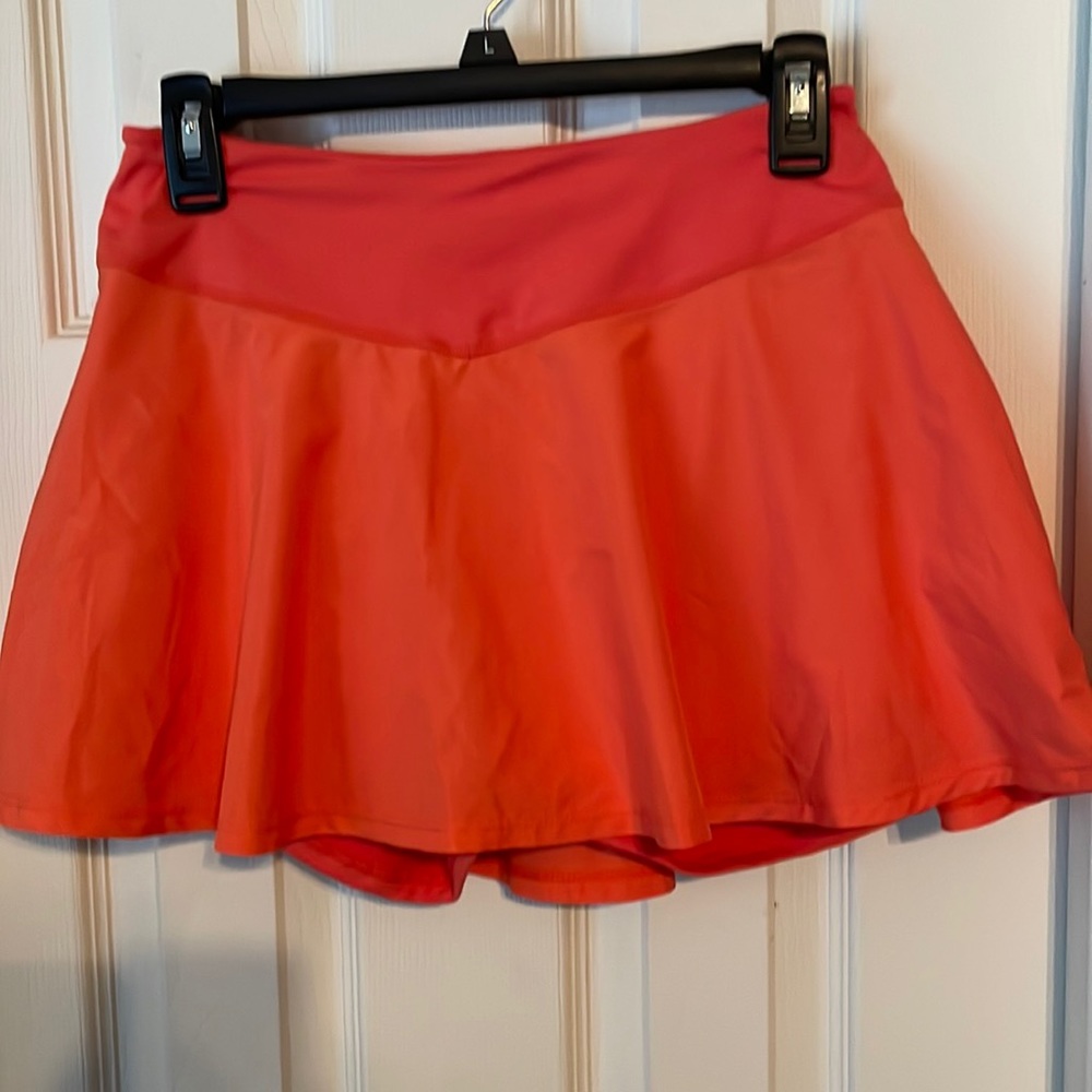 Free People Movement orange tennis skirt *brand new*